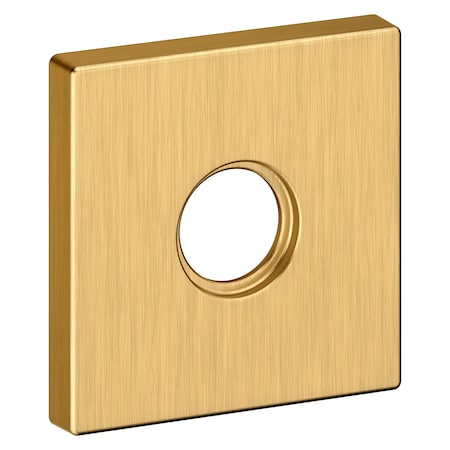 Baldwin Dummy Pair Rosettes Lifetime Satin Brass R017.044.FD